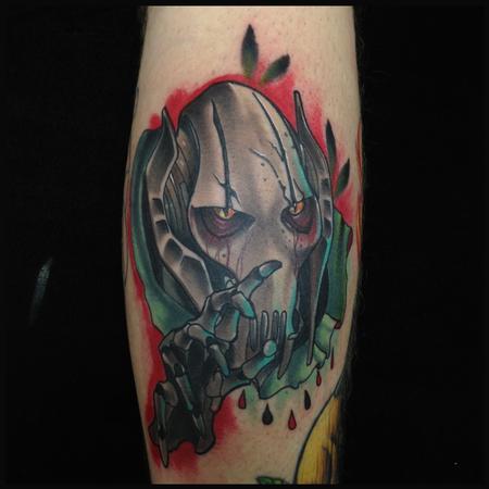 Tattoos - Color General Grievous Tattoo, Gary Dunn Art Junkies Tattoo - 79427